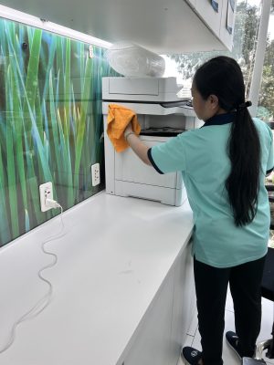 Tạp vụ ngân hàng